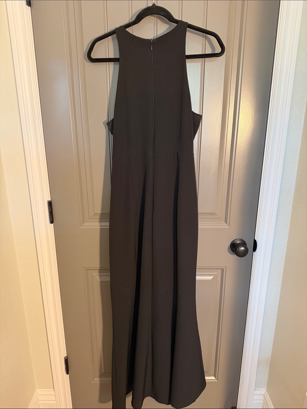 Show Me Your MuMu Black Sleeveless High-Neck Maxi Dress - Picture 3 of 4